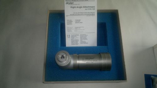 STRYKER System 2000 Reamer Hand piece Right Angle Attachment Ref # 2104-100 New