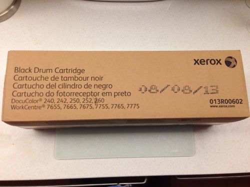 Xerox Black Drum Cartridge - 013R00602 - DocuColor &amp; WorkCentre - NEW NIB OEM