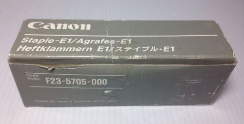 Canon E1 Staples Cartridges Genuine 0251A001AA F23-5705-000 (2 x 5000 units)