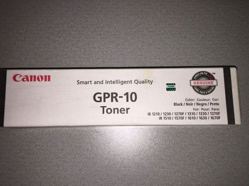 Canon GPR-10 Toner New In Box