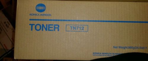 Genuine konica minolta tn712 toner for bizhub 754, same day shipping for sale
