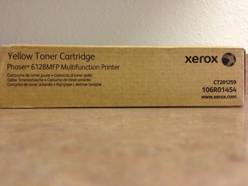New Xerox Phaser 6128MFP Yellow Toner - Free Shipping In USA