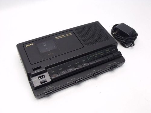 Sanyo trc-8090 memo-scriber voice speed converting transcribing system as-is for sale