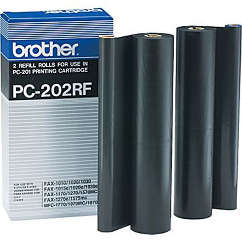 Brother Black Refill Ribbon Rolls PC202RF