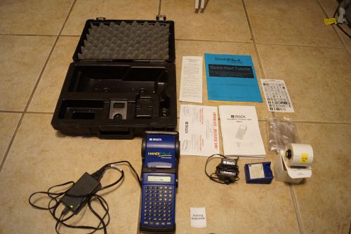 Brady HandiMark Portable Label Maker  with extras