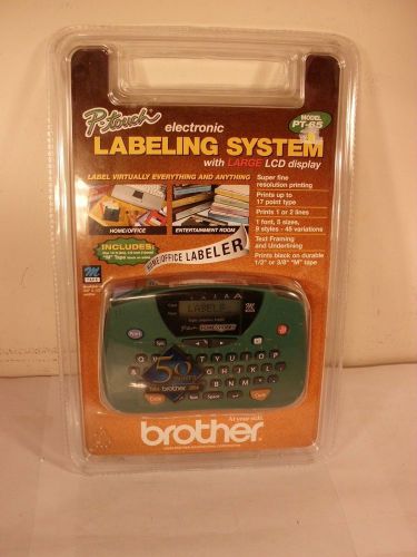 Brother PT-65 P-touch Home and Hobby Labeler with LCD Screen