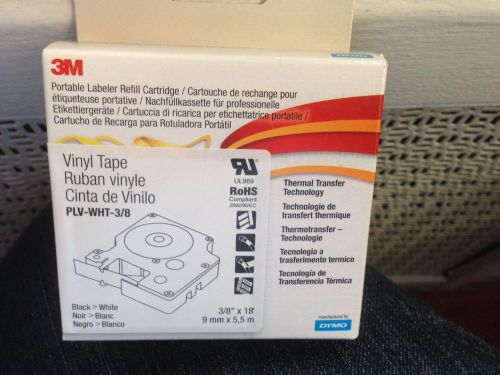 3M™ PLFN-WHT-1/2 1/2&#034; W 11.5&#039; L Flexible Nylon Portable Labeler Refill Cartridge