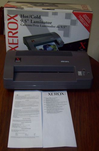 Xerox hot/cold 9.5 laminator xrx-951l for sale