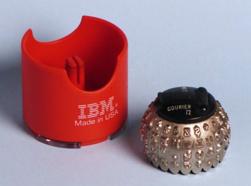 COURIER 72 Font Ball IBM Selectric I/II  Element Typeball 10 Pitch