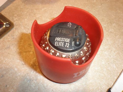 IBM Selectric Typewriter Ball - PRESTIGE ELITE 72 - Font 12