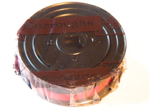 Unopened Burroughs Red / Black typewriter ribbon - sensimatic