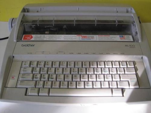 Brother ML-100 ML100 Standard Electronic Typewriter Used