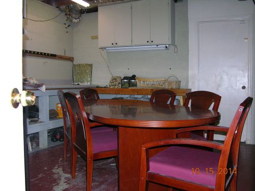 Conference table &amp; chairs for sale
