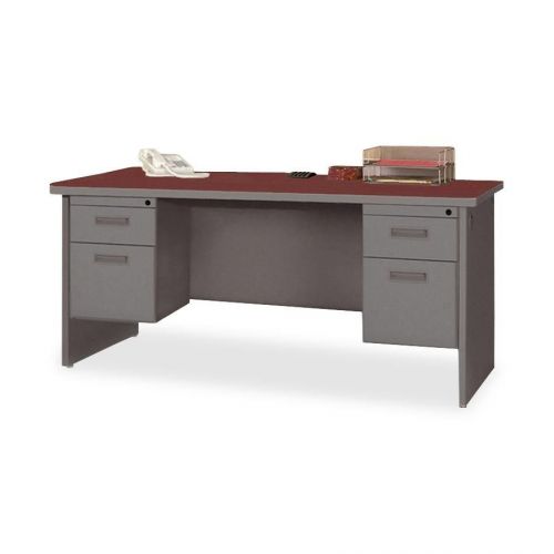 Lorell llr67352 67000 series mahogany modular desking for sale