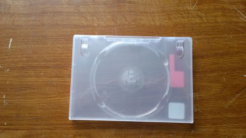 40 single dvd cases - full size 14mm spine for sale
