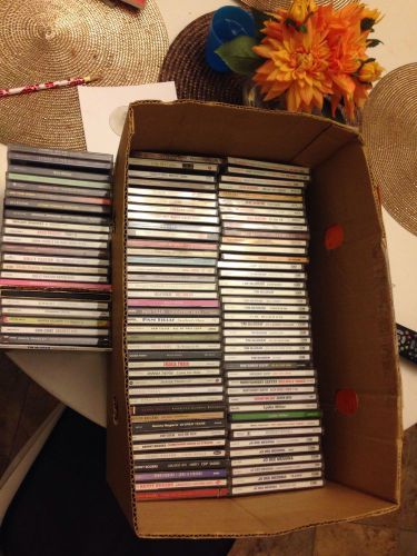 Country Music Lot of 101 Empty CD Original Cases !!!!