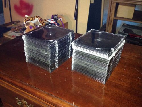 Slim CD Cases - Lot Of 42