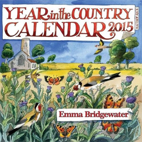 2015 WALL CALENDAR - MATTHEW RICE YEAR IN THE COUNTRY 33 by 33 cms