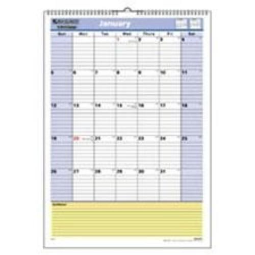 At-A-Glance Quicknotes Monthly Wall Calendar Page Size 12&#039;&#039; x 17&#039;&#039;