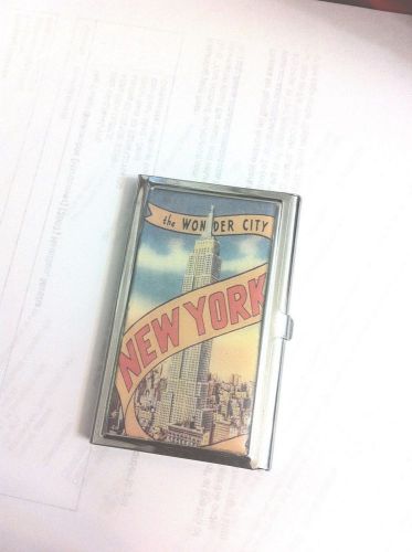 New York the Wonder City Business Card Holder Credit Card Case!