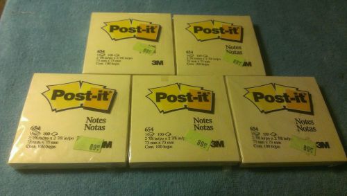 post canary yellow notes 3M - 5 Packs