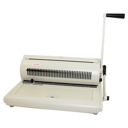Tamerica tw2100 2:1 pitch twin loop wire binding machine free shipping for sale