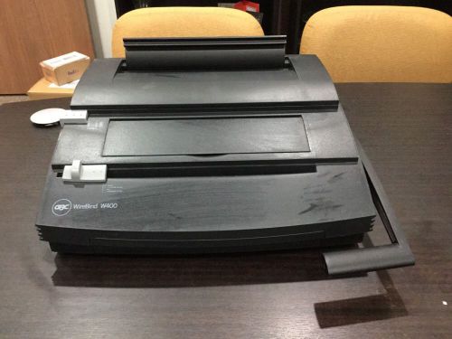 GBC WIREBIND W400 wire bind,punches 20 sheets, document bind 125 sheets