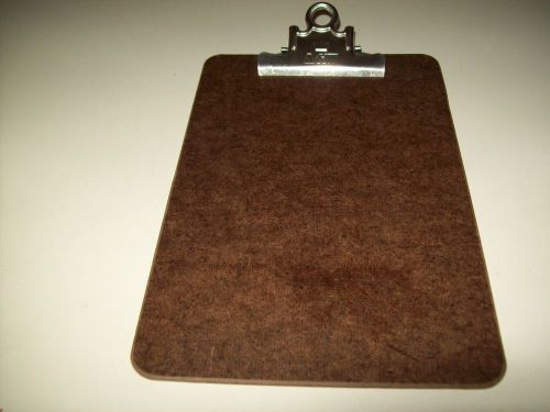 Hardboard Office CLIPBOARD A &amp; W Made in USA Size 6&#034; X 9&#034; (Small)