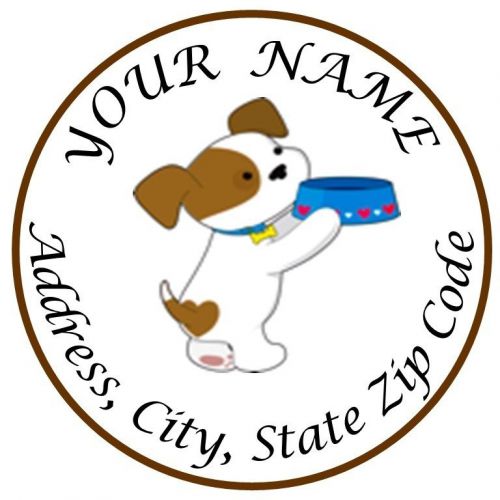 30 square stickers envelope seals favor tags dog buy 3 get 1 free (dr5) for sale