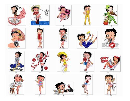 30 Personalized Return Address Betty Boop Labels (mo5)
