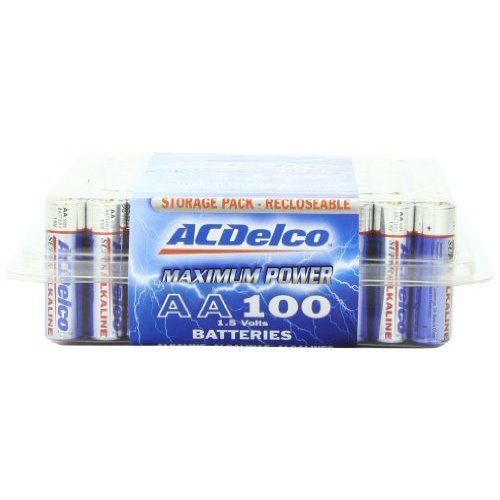 Powermax ac060 100count aa alkaline batteries for sale