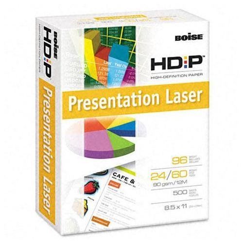 CASCADES BPL0111 Hd:p Presentation Laser Paper, 96 Brightness, 24lb, 8-1/2x11,