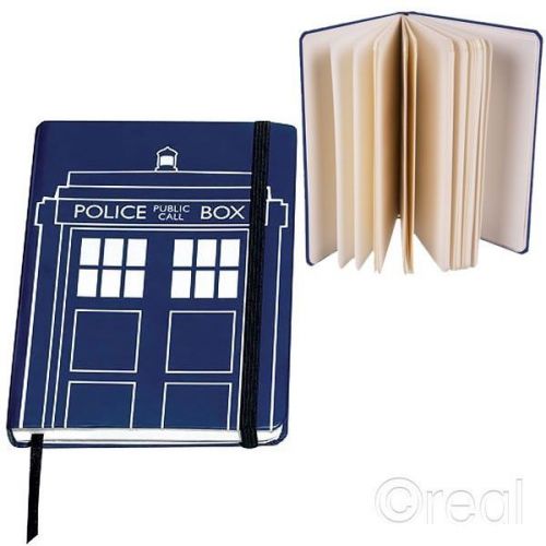 New Doctor Who TARDIS A6 Notebook Stationary Note Pad Exercise Book Official