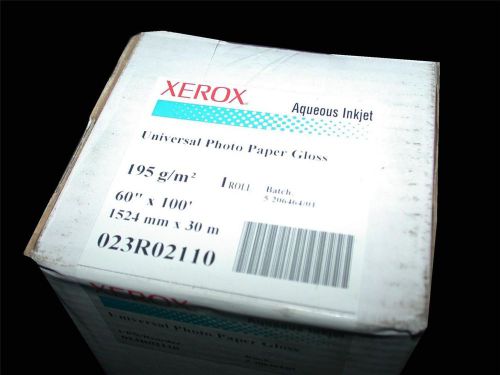 Xerox 023R02110 Universal GLOSS Photo Paper 195g/m? 60&#034; 1524mm x 30m (12 avail)