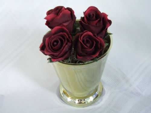 Flower Pen Bouquet - Mini Red Rose