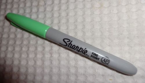 1 SHARPIE Permanent Marker - Fine Point  - MINT GREEN - New!