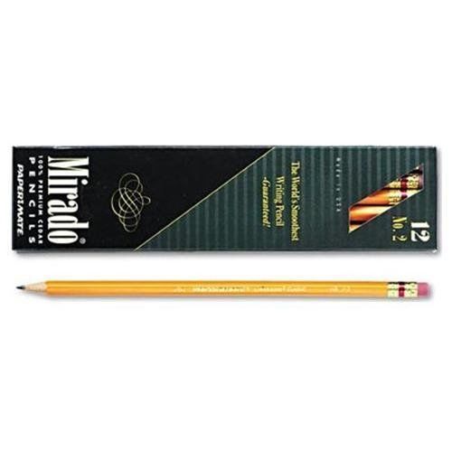 Paper Mate Mirado Classic Pencils With Eraser - #2 Pencil Grade - Yellow (2097)