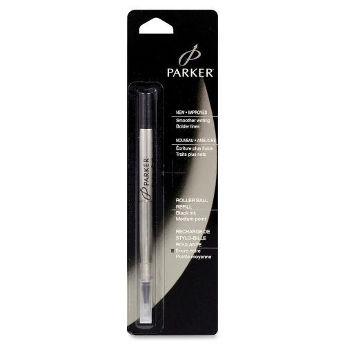 Parker Rollerball Pen Refill Medium Point - Black For Parker Rollerball Pen