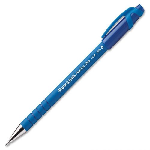 Paper Mate Flexgrip Ultra Pen - Medium Pen Point Type - Blue Ink - (9610131)