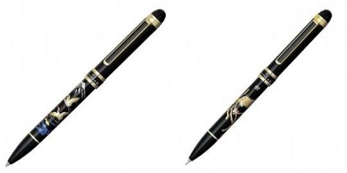 Platinum double action maki-e pen mwb-5000rm - mechanical pencil, double pen for sale