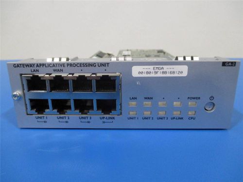 Alcatel Lucent OmniPCX GA-2 Gateway Applicative Processing Unit 3EH73048BD JD-2