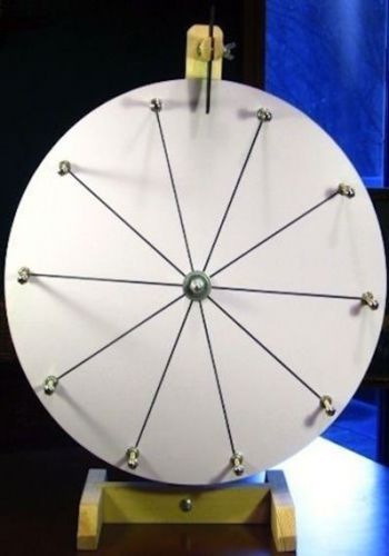 Best-Value Longest-Lasting 16&#034; Dry Erase White Prize Wheel, Flawed