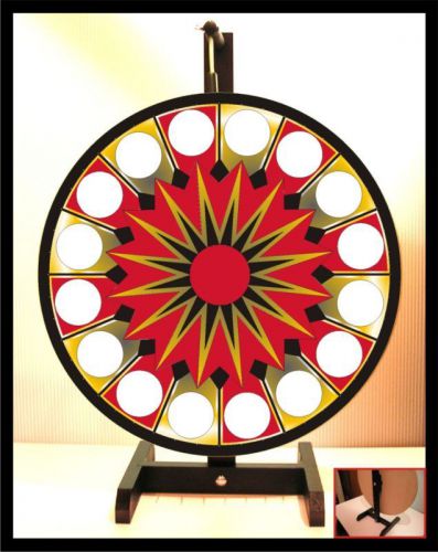Prize Wheel 18&#034; Spinning Tabletop Portable Casino