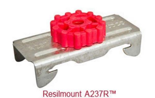 A237R Resilmount Sound Isolation Clips, 100/Box Noiseproofing Acoustic Mounting