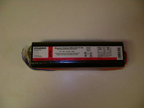 2      sylvania 277 volt magnetic ballast  mb2x40/277 rs for sale