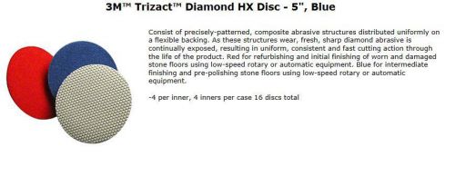 3M Trizact Diamond HX Disc 5&#034; Blue