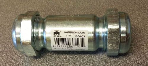 Mueller 1/2&#034;ips galvanized steel compression coupling 160-003 for sale