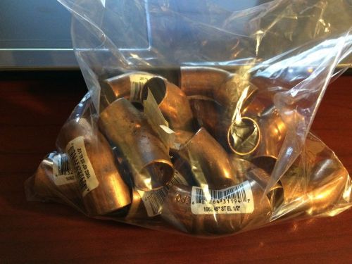 1/2 Copper 45 degree street elbows ELKHART PRODUCTS CORP 31194 16 pc lot