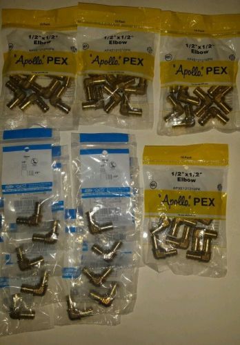 50 Qty of PEX 1/2 X 1/2 Elbow (CHEAPEST)