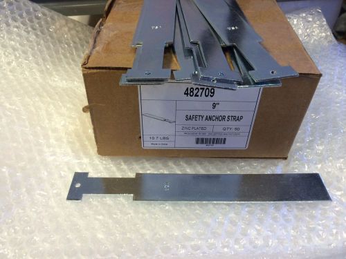 (#482709) 9&#034; beam clamp retaining strap / unistrut box of 50 for sale